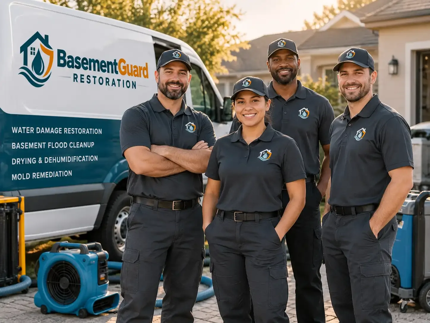 Basement Water Damage Restoration company in Brayton, IA